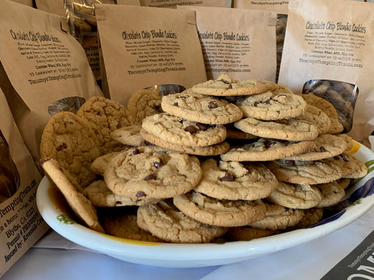 Chocolate Chip Blondie Cookies